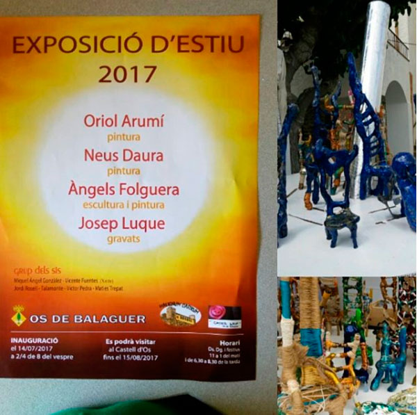 Exposició d’estiu 2017 Os de Balaguer